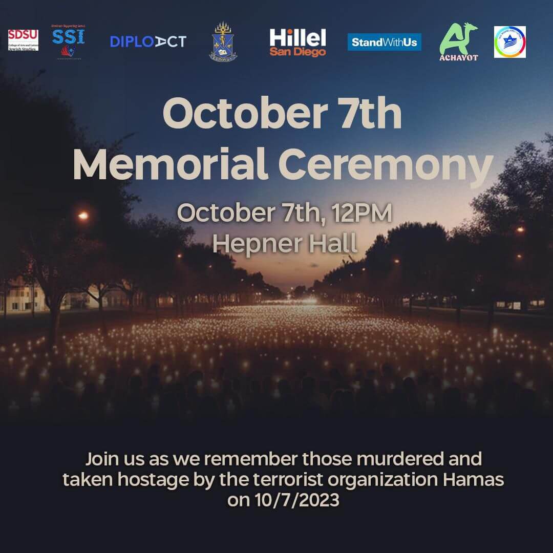 October 7th Memorial Ceremony