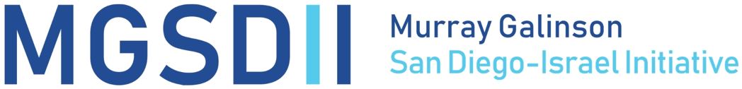 MGSDII Murray Galinson San Diego-Israel Initiative Logo